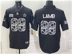 Dallas Cowboys #88 CeeDee Lamb Black 2026 Salute To Service Limited Jersey