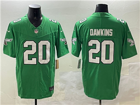 Philadelphia Eagles #20 Brian Dawkins Kelly Green Vapor F.U.S.E. Limited Jersey