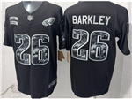 Philadelphia Eagles #26 Saquon Barkley Black 2026 Salute To Service Limited Jersey