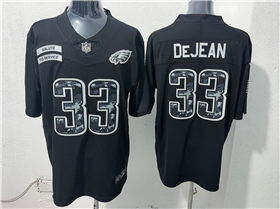 Philadelphia Eagles #33 Cooper DeJean Black 2026 Salute To Service Limited Jersey