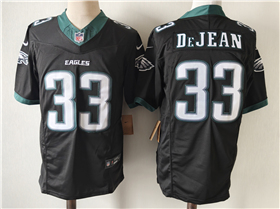 Philadelphia Eagles #33 Cooper DeJean Black Vapor F.U.S.E. Limited Jersey