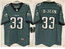 Philadelphia Eagles #33 Cooper DeJean Green Vapor Limited Jersey