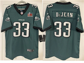 Philadelphia Eagles #33 Cooper DeJean Green Super Bowl LIX Limited Jersey