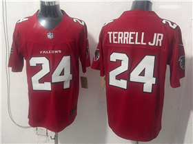 Atlanta Falcons #24 A.J. Terrell Jr. 2026 Red Vapor F.U.S.E. Limited Jersey