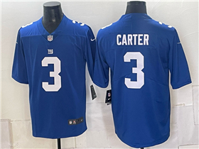 New York Giants #3 Abdul Carter Blue Vapor Limited Jersey