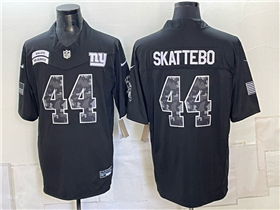 New York Giants #44 Cam Skattebo Black 2026 Salute To Service Limited Jersey