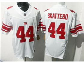 New York Giants #44 Cam Skattebo White Vapor F.U.S.E. Limited Jersey