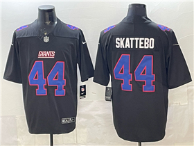 New York Giants #44 Cam Skattebo Black Fashion Vapor Limited Jersey