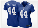 New York Giants #44 Cam Skattebo Women's Blue Vapor Limited Jersey