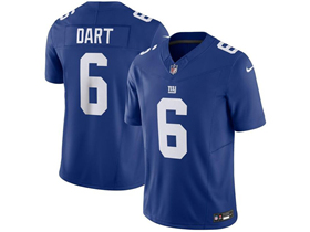 New York Giants #6 Jaxson Dart Youth Blue Vapor F.U.S.E. Limited Jersey
