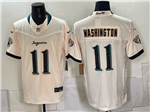 Jacksonville Jaguars #11 Parker Washington 2026 Cream Vapor F.U.S.E. Limited Jersey