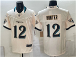 Jacksonville Jaguars #12 Travis Hunter 2026 Cream Vapor F.U.S.E. Limited Jersey