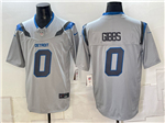 Detroit Lions #0 Jahmyr Gibbs 2026 Gray Rivalries Vapor F.U.S.E. Limited Jersey