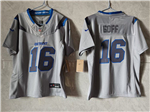 Detroit Lions #16 Jared Goff Youth 2026 Gray Rivalries Vapor F.U.S.E. Limited Jersey