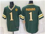 Green Bay Packers #1 Micah Parsons 2026 Green Rivalries Vapor Limited Jersey