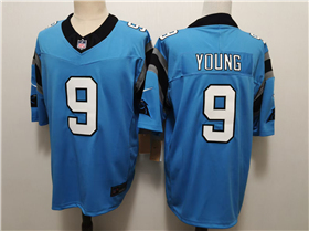 Carolina Panthers #9 Bryce Young Blue Vapor F.U.S.E. Limited Jersey