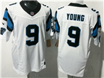 Carolina Panthers #9 Bryce Young White Vapor F.U.S.E. Limited Jersey
