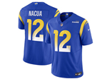 Los Angeles Rams #12 Puka Nacua Royal Vapor F.U.S.E. Limited Jersey