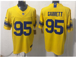 Los Angeles Rams #95 Myles Garrett 2026 Gold Vapor F.U.S.E. Limited Jersey