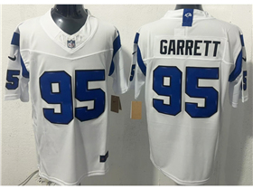 Los Angeles Rams #95 Myles Garrett 2026 Third White Vapor F.U.S.E. Limited Jersey