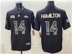 Baltimore Ravens #14 Kyle Hamilton Black 2026 Salute To Service Limited Jersey