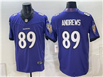 Baltimore Ravens #89 Mark Andrews 2026 Purple Vapor F.U.S.E. Limited Jersey