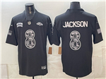 Baltimore Ravens #8 Lamar Jackson Black 2026 Salute To Service Limited Jersey