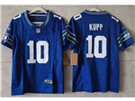 Seattle Seahawks #10 Cooper Kupp Youth Royal Throwback Vapor F.U.S.E. Limited Jersey
