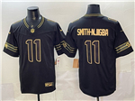 Seattle Seahawks #11 Jaxon Smith-Njigba Black Gold Vapor F.U.S.E. Limited Jersey