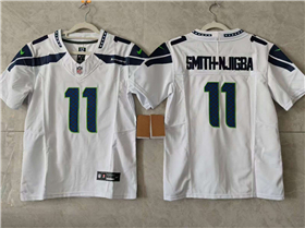 Seattle Seahawks #11 Jaxon Smith-Njigba Youth White Vapor F.U.S.E. Limited Jersey