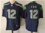 Seattle Seahawks #12 Fan Blue Vapor F.U.S.E. Limited Jersey