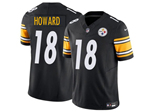 Pittsburgh Steelers #18 Will Howard Black Vapor F.U.S.E. Limited Jersey