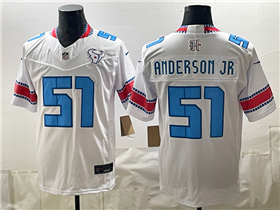 Houston Texans #51 Will Anderson Jr. 2026 White Rivalries Vapor F.U.S.E. Limited Jersey