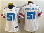 Houston Texans #51 Will Anderson Jr. Women's 2026 White Rivalries Vapor F.U.S.E. Limited Jersey
