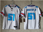 Houston Texans #51 Will Anderson Jr. Youth 2026 White Rivalries Vapor F.U.S.E. Limited Jersey