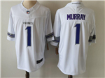 Minnesota Vikings #1 Kyler Murray Alternate White Vapor F.U.S.E. Limited Jersey