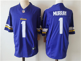 Minnesota Vikings #1 Kyler Murray Purple Vapor F.U.S.E. Limited Jersey