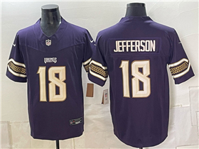 Minnesota Vikings #18 Justin Jefferson 2026 Purple Rivalries Vapor F.U.S.E. Limited Jersey