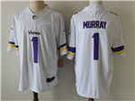 Minnesota Vikings #1 Kyler Murray White Vapor F.U.S.E. Limited Jersey