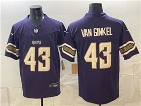Minnesota Vikings #43 Andrew Van Ginkel 2026 Purple Rivalries Vapor F.U.S.E. Limited Jersey