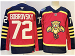 Florida Panthers #72 Sergei Bobrovsky Red 2025-26 Winter Classic Jersey