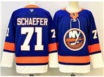 New York Islanders #71 Matthew Schaefer Royal Blue Jersey