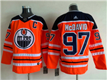 Edmonton Oilers #97 Connor McDavid Orange Jersey