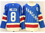 New York Rangers #8 Jacob Trouba 2025-26 Centennial Light Blue Jersey