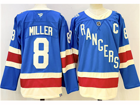 New York Rangers #8 Jacob Trouba 2025-26 Centennial Light Blue Jersey