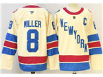 New York Rangers #8 J.T. Miller 2025-26 Winter Classic Cream Jersey