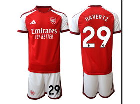 Arsenal F.C. 2026/27 Home Red Soccer Jersey with #29 Havertz Printing