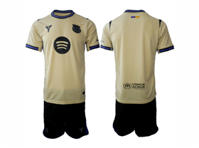 FC Barcelona 2025/26 Away Gold Soccer Jersey