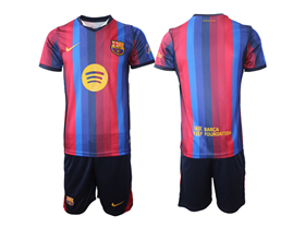 FC Barcelona 2026/27 Home Red/Blue Soccer Jersey 