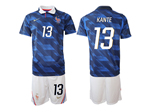 France 2026 Home Blue Soccer Jersey with #13 Kanté Printing